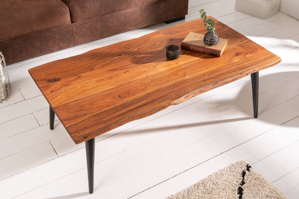 Konferenčný stolík ORGANIC LIVING 110cm akáciové drevo