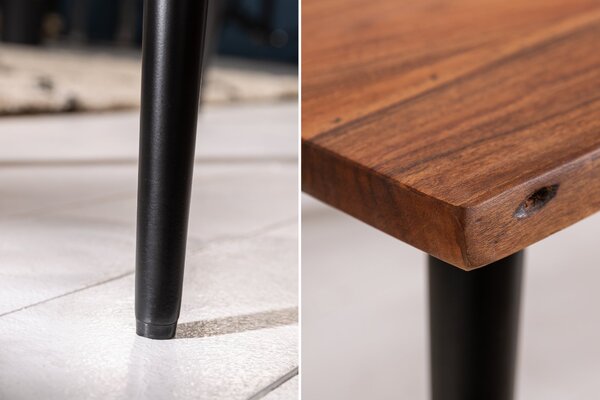 Konferenčný stolík ORGANIC LIVING 110cm akáciové drevo