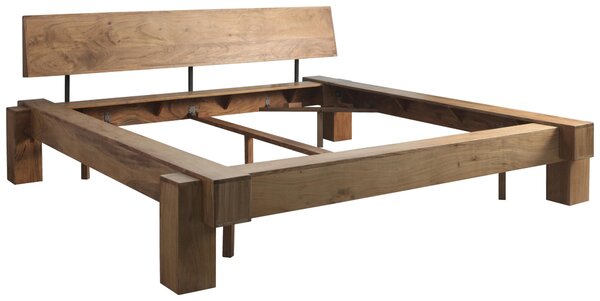 TRÁMOVÁ POSTEĽ, 180/200 cm, farba akácie MID.YOU - Online Only spálne, Online Only