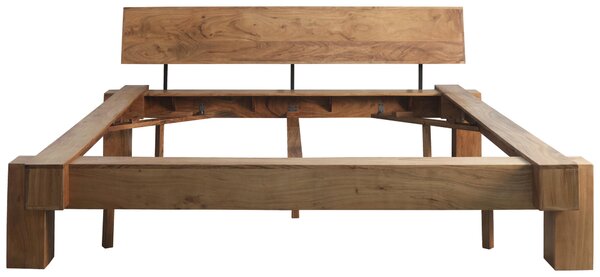TRÁMOVÁ POSTEĽ, 180/200 cm, farba akácie MID.YOU - Online Only spálne, Online Only