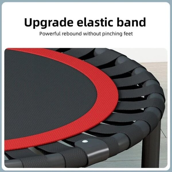 Bouncepro™ Skladací Trampolína S Nastaviteľným Zábradlím