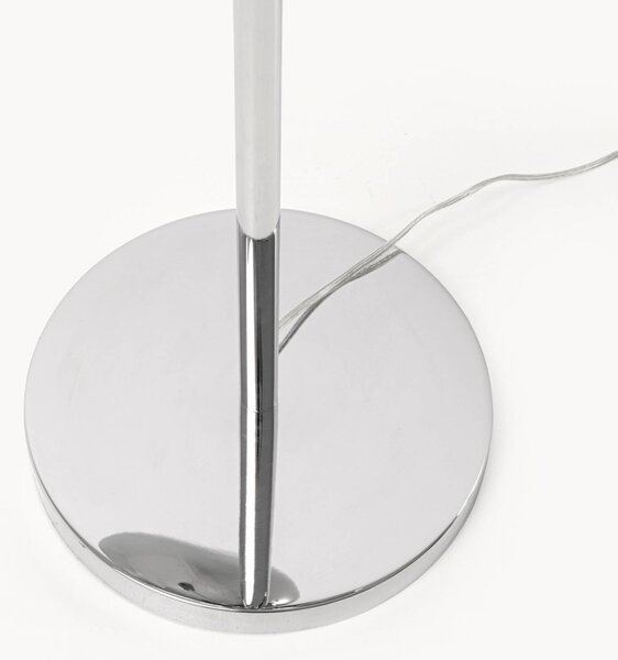 KARE Stojacia lampa Kare Burbuja. strieborná, sklo, 168 cm, 7-pl., Hliník / sivá / zinok, Obývacia izba / jedáleň, Sklo, Moderný