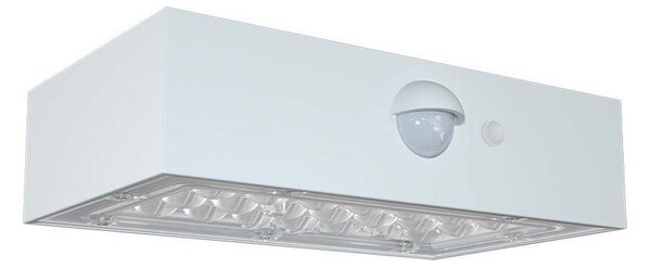 V-Tac LED Solárne nástenné svietidlo so senzorom LED/3W/3,7V 3000K/4000K IP65 biela VT1517 + záruka 3 roky zadarmo