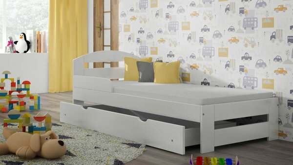 Detská posteľ TIMI S 160x70 9 farebných variantov (s úložným prostorem)