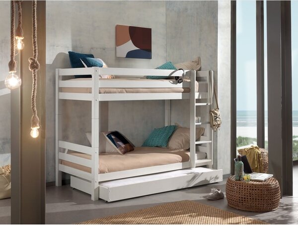 Biela zásuvka pod detskú posteľ 90x190 cm Pino – Vipack