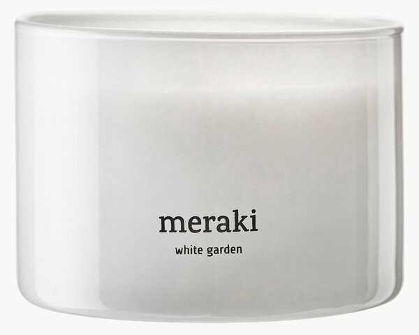 Trojknôtová vonná sviečka White Garden (cyklámen a jazmín)