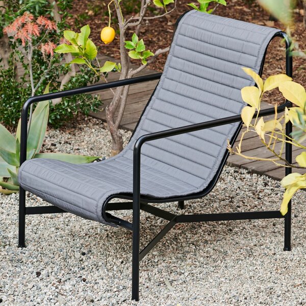 Záhradné kreslo Palissade Lounge High, Iron Red – HAY