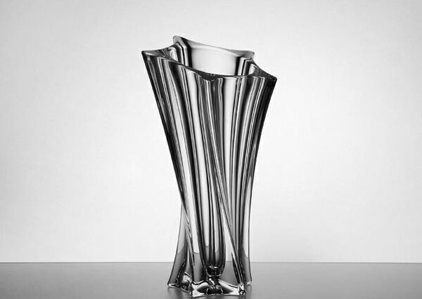 KRIŠTÁĽOVÁ VÁZA BOHEMIA YOKO 280MM