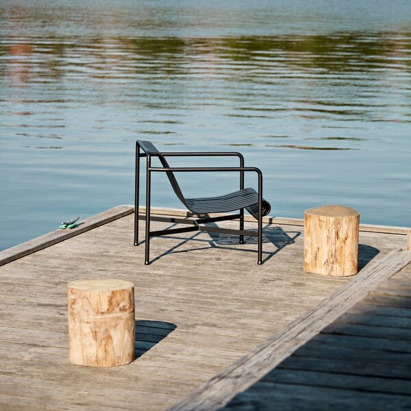 Záhradné kreslo Palissade Lounge Low, Anthracite – HAY
