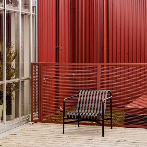 Záhradné kreslo Palissade Lounge Low, Anthracite – HAY