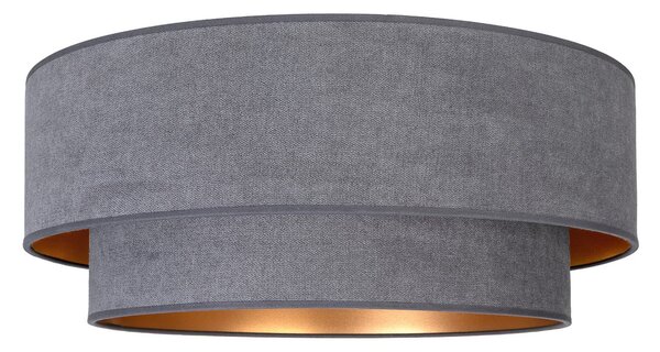 Stropné Lampa Duolla, Boho, Sivá, Chodba, Tkanina / Textil, Pre mladých