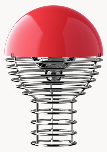 Malá prenosná stmievateľná stolová LED lampa Wire, dizajn Verner Panton