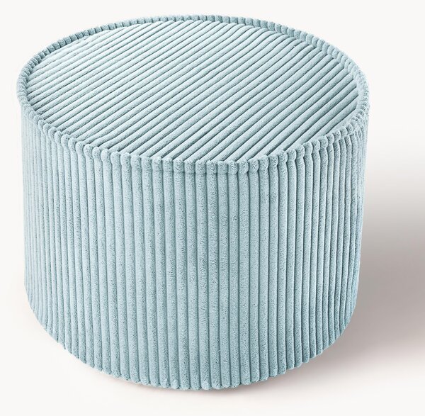 Detská menčestrová taburetka Sugar, Ø 40 cm