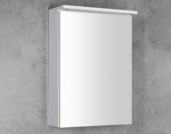 Aqualine Aqualine, KAWA STRIP Galérka s LED osvetlením 60x70x22cm, dub emporio, WGL36S