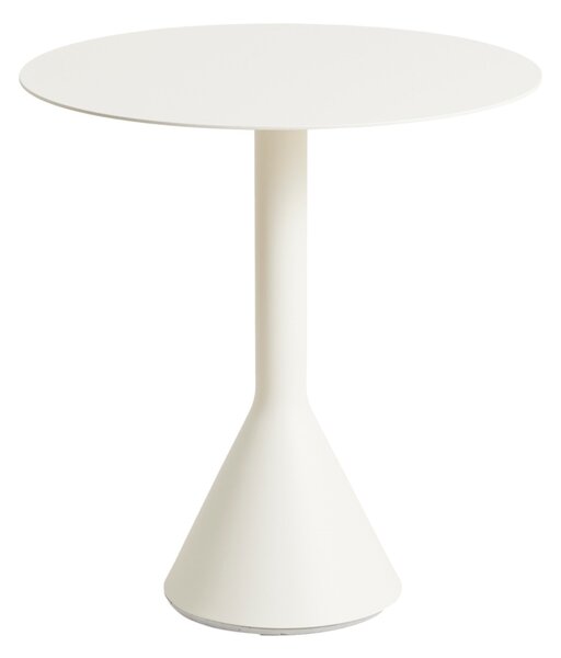 Záhradný stôl Palissade Cone Ø70, Cream White – HAY