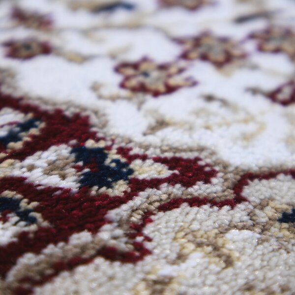 Angel Carpet, Kusový koberec Sultan 25 Blue/red, 80x150, viacfarebná, kancelária