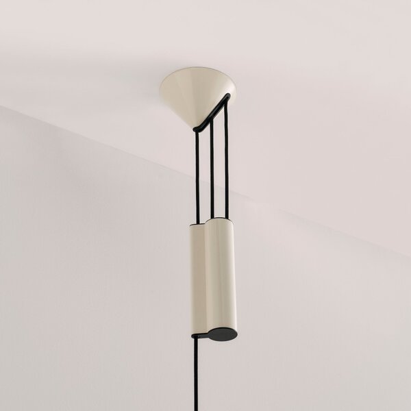 Závesná lampa Compass Adjustable, 430, Brushed Aluminium – HAY