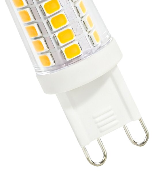 Sada 5 G9 LED žiaroviek číra 3,5W 480 lm 3000K