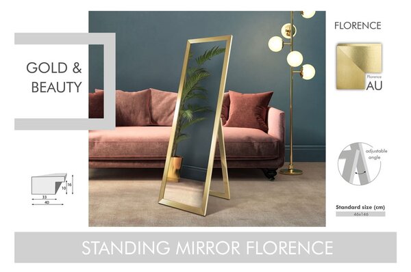 Stojacie zrkadlo 46x146 cm Florence – Styler