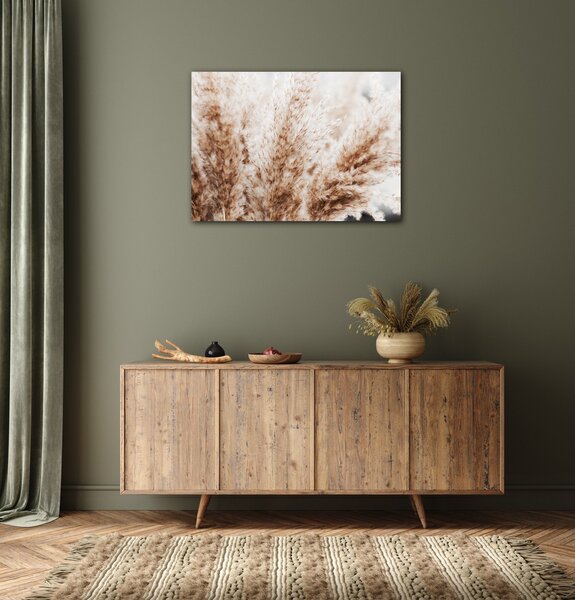 Impresi Obraz Suchá tráva škandinávsky štýl - 70 x 50 cm