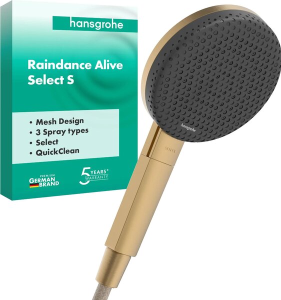 Hansgrohe Raindance Alive Select S 125 3jet ručná sprcha, 1 kus