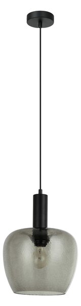 Italux PND-59769-BK-SG závesné stropné svietidlo Aprica | 40W E27 | čierna | dymová