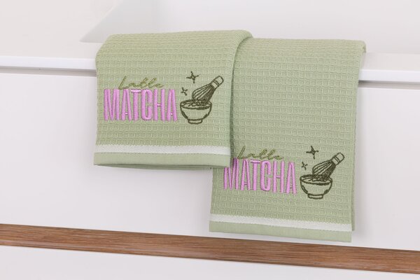 Kuchynské utierky Matcha