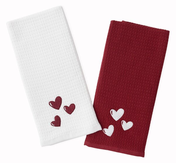 Kuchynské utierky Hearts