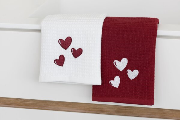 Kuchynské utierky Hearts