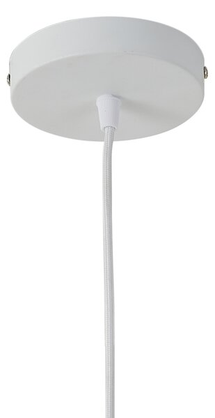 Moderné závesné svietidlo biele 50cm 3-svetelné - Drum Duo