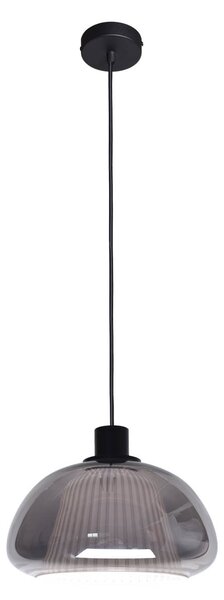 Italux PND-84638-BK-SG závesné stropné svietidlo Apiro | 7W E27 | čierna | dymová