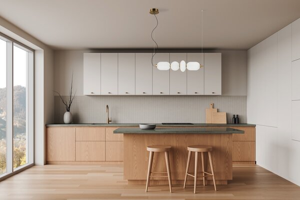 Italux PND-8545-4H-AB-WH LED závesné stropné svietidlo Nico | 18W integrovaný LED zdroj | 3000K | na lanku | zlatá | čierna | biela