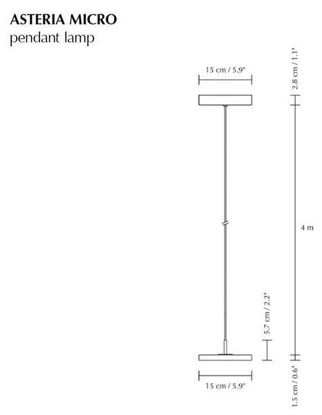 LED závesné svietidlo UMAGE Asteria Micro, leštená mosadz, Ø 15 cm, Mosadz / zlato, Obývacia izba / jedáleň, kov, Dizajn, Závesné svietidlo