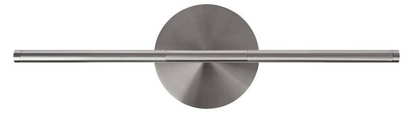 UMAGE LED nástenné svetlo Omni, oceľová farba, šírka 54 cm, 2-pl., Hliník / sivá / zinok, Obývacia izba / jedáleň, Hliník, Dizajn