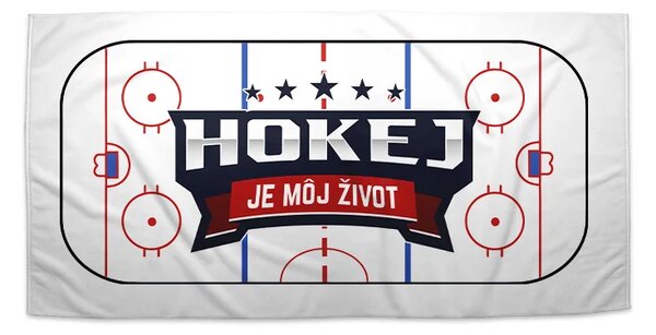 Sablio Uterák Hokej je môj život - 30x50 cm