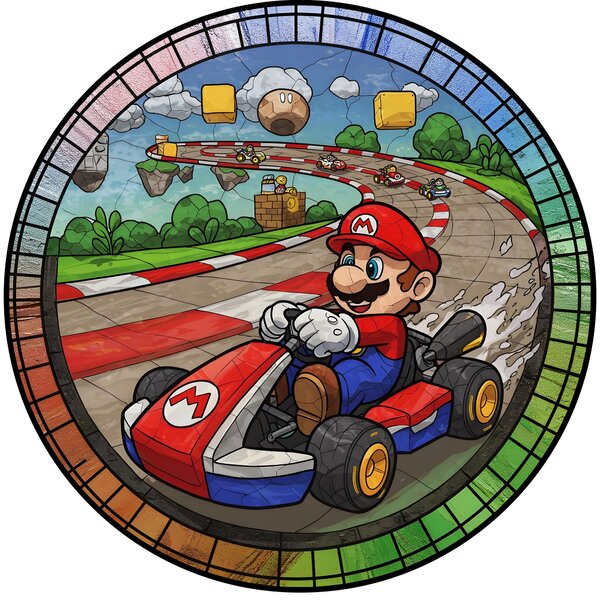 Svietiaci obraz - Super Mario