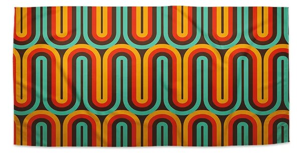 Sablio Uterák Retro vlny - 30x50 cm