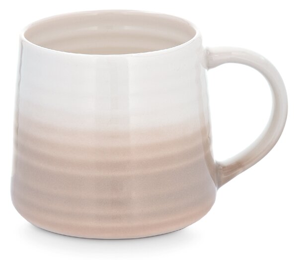 Hrnček s béžovým ombre efektom Fern 350 ml – porcelánový hrnček