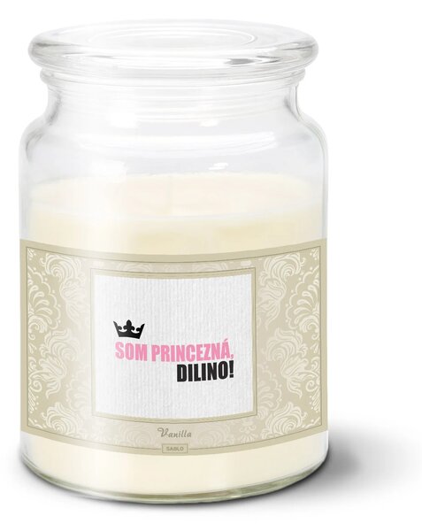 Sablio Sviečka Som princezná, dilino! - 500 g