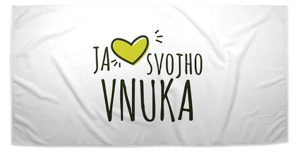 Sablio Uterák Ja milujem môjho vnuka - 30x50 cm