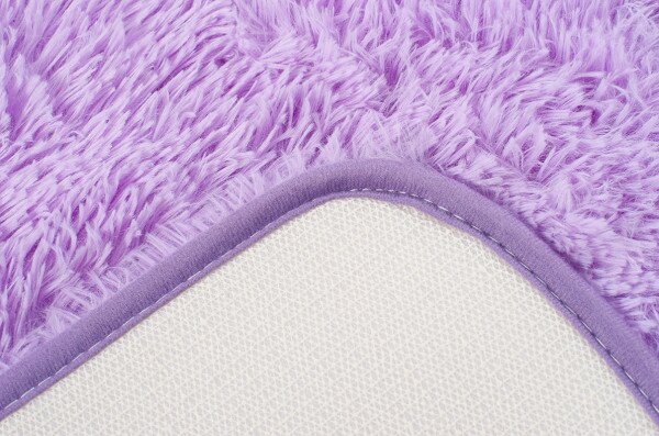 Sada kúpeľňových koberčekov SILK ARTS-61 2PC - fialový orgován