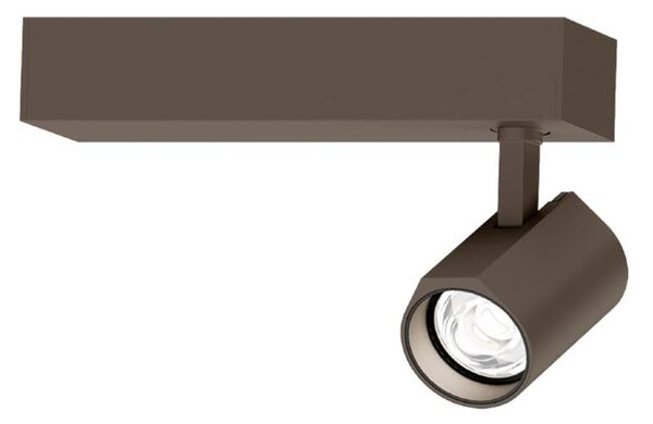 Wever & Ducré Lighting WEVER DUCRÉ LED stropné bodové svetlá Ceno, bronzová farba, 2 700 K, 1-pl., Hnedá / staromosadz, Obývacia izba / jedáleň, Hliník, Moderný