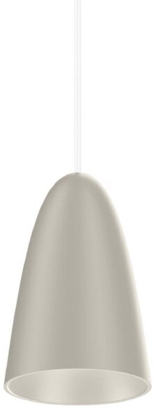 WEVER & DUCRÉ LED závesné svietidlo Cozy Zone 1.0, sivá, 2 700 K, Hliník / sivá / zinok, Obývacia izba / jedáleň, Hliník, Moderný, Závesné svietidlo