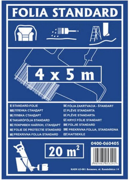 Plachta Hardy 20 m2 6 mikrónov