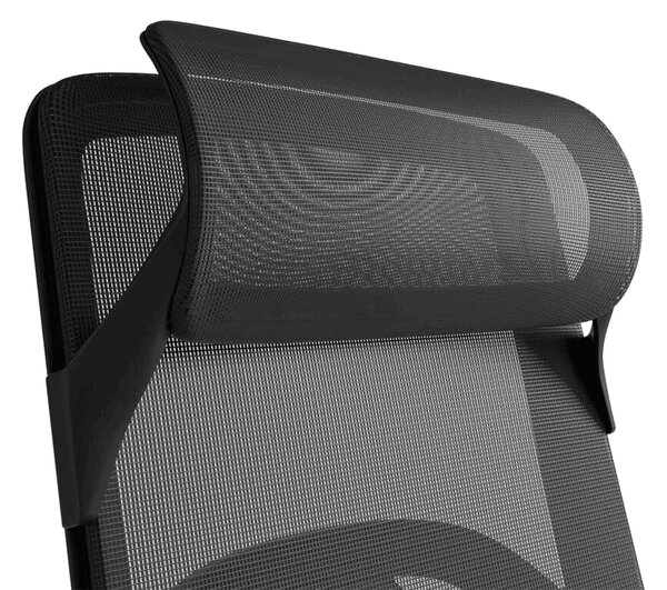 Ergonomická kancelárska stolička Liftor Orca, čierna