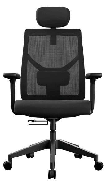 Liftor Focus ergonomická kancelárska stolička, čierna