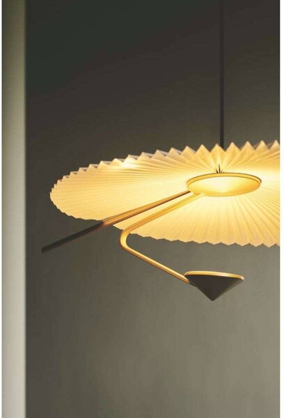 Liris Závěsná Lampa Mosadz - GEJST, Mosadz / zlato, Obývacia izba / jedáleň, kov, Dizajn, Závesné svietidlo