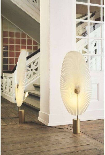 Liris Stojaca Lampa Mosadz - GEJST, Mosadz / zlato, Obývacia izba / jedáleň, kov, Dizajn, Stojaca lampa