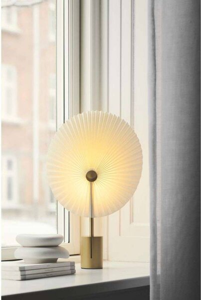 Liris Portable Stolová Lampa Mosadz - GEJST, Mosadz / zlato, Obývacia izba / jedáleň, kov, Dizajn, Stojacie svietidlo