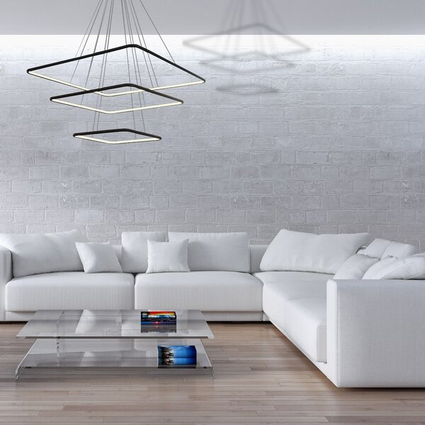 Závesné LED svietidlo Nix, 3x LED 117w, 3000k, b